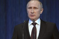 President Putin says Moscow will take adequate measures to counter NATO