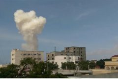 Huge explosion heard near International airport in Mogadishu