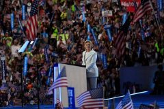 Hillary Clinton formally accepts the Democratic Party’s nomination