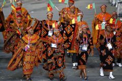 Rio 2016: Prime Minister Philemon Yang performs national flag ritual