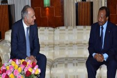 Biya receives Moroccan Minister of Foreign Affairs