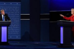 Donald Trump and Hillary Clinton clashed during first presidential debate