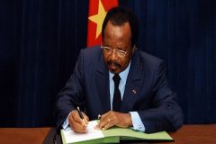 Biya gives a P45 to the Senior Divisional Officer of his home constituency, the Dja et Lobo