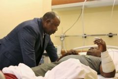 Libreville: President-elect visits wounded security officers