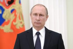 Russian President Putin awarded newly-created peace prize