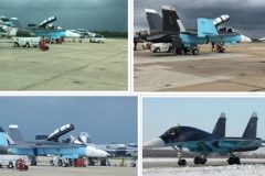 Photos of American warplanes disguised in Russian camouflage signalling  a possible false flag operation