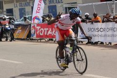 Ivorian cyclist wins first lap of Chantal Biya Tour