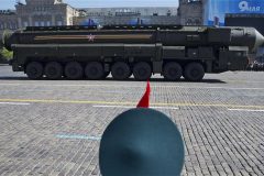 Russia’s military has test-fired three intercontinental ballistic missiles amid increasing tensions with the US