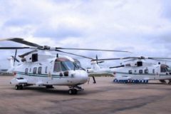 President Buhari offers two helicopters from the presidential fleet to the Nigerian Air Force