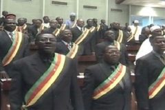 Why are deceased elected officials not replaced in Cameroon?