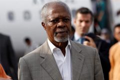 Kofi Annan on a fact-finding mission in Myanmar