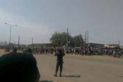 Bamenda: Soldiers storm Commercial Avenue as angry protest greets Yang Philemon and his gang