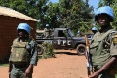 Cameroon: Soldiers on a UN peacekeeping mission selling beer in the Central African Republic