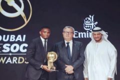 Eto’o honored in Dubai