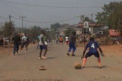 Ghost Town: Ntarikon Youths organize football match on a major road in Bamenda