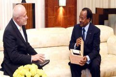 Biya and Russian ambassador hold talks at State House