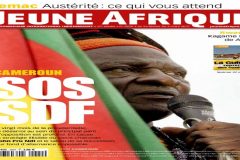 Jeune Afrique dedicates full page on the decline of the SDF