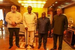 Ghana: President Nana Akufo-Addo holds meeting with three former heads of state