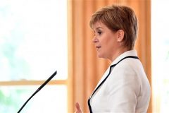 Scottish first minister calls for independence from UK during US visit