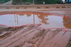 Yaounde: Large hole on the Olembe axis brings headache to hundreds of drivers