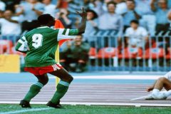 Roger Milla tackling plastic flooding menace in Cameroon