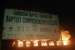 Battle for Southern Cameroons: Baptist Comprehensive College Nkwen set ablaze