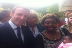 Paris:  President Macron meets Cameroonian baby named after him