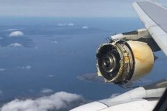 Air France A380 makes emergency landing with damaged engine