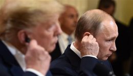 Trump and Putin call is under way and ‘going well’, White House says