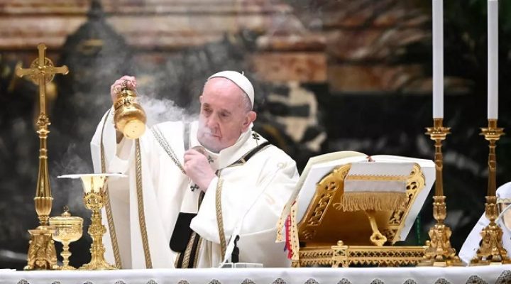 The Holy Father has pneumonia in both lungs