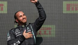 Hamilton roars to sprint race victory for Ferrari before Piastri takes China GP pole