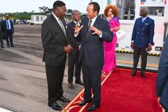 Biya and wife are back in Yaoundé after a-month in Europe