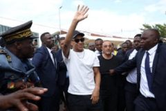 French football star Mbappé visits father’s native Cameroon