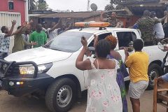 Celebrations in Gabon after military officers announce seizure of power