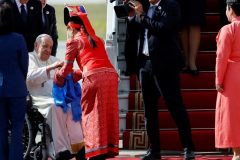 The Holy Father is in Mongolia