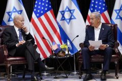 Biden says Pentagon data indicates Israel not responsible for hospital strike