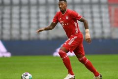 Football: Jerome Boateng trains with Bayern Munich