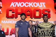 Anthony Joshua will pay for Super Eagles Africa Cup of Nations victory over Lions