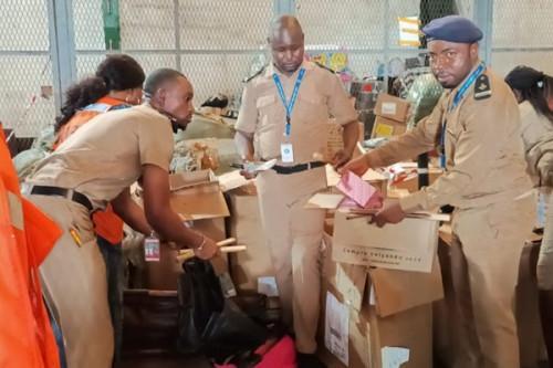 Douala Airport Customs seize cocaine valued at over CFA1bn