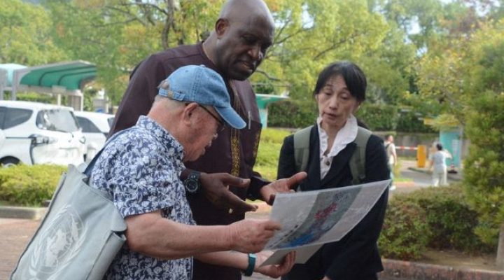 Japan: Cameroon ambassador visits Nagasaki following A-bomb survivor group’s Nobel Prize win