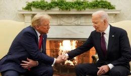 US: Trump meets Biden at White House to begin transition of power