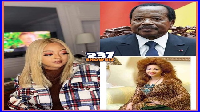 Brenda Biya competing with poor saloon girls as the country burns