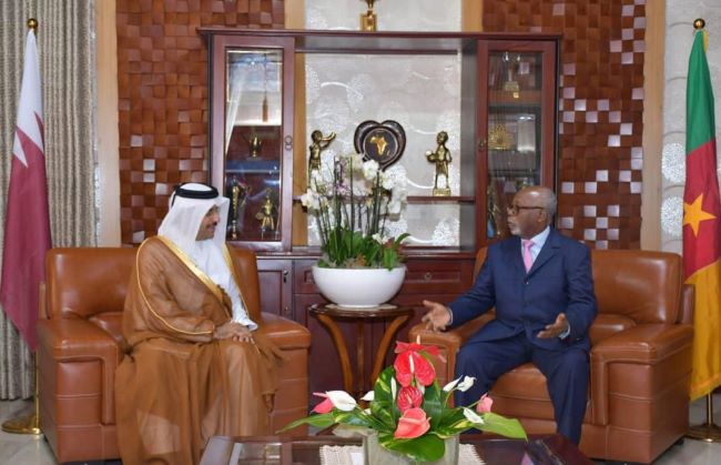 Yaoundé:  Mbella Mbella meets Qatar’s Ambassador