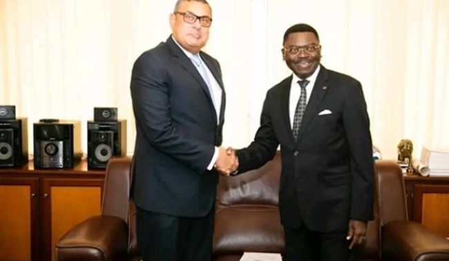 Egypt’s deputy FM meets Ferdinand Ngoh Ngoh